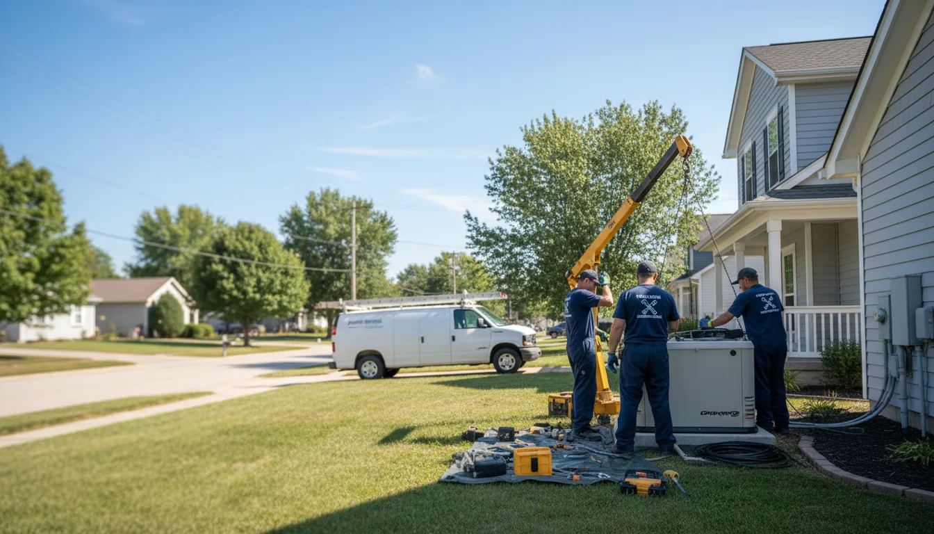 Generator Installation in Dana, IN near me